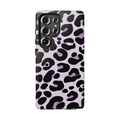 Pretty Lavender Leopard Print Phone Case
