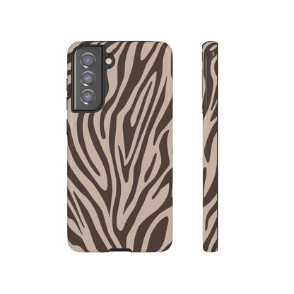 Boutique Mocha Tiger Print Phone Case