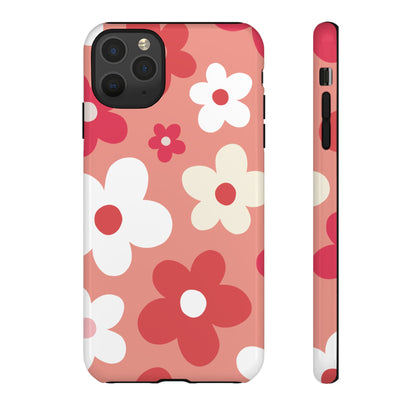 Cute Pink Daisy Pattern #1 Phone Case - Pink Phone Case - iPhone 11 Pro Max / Glossy