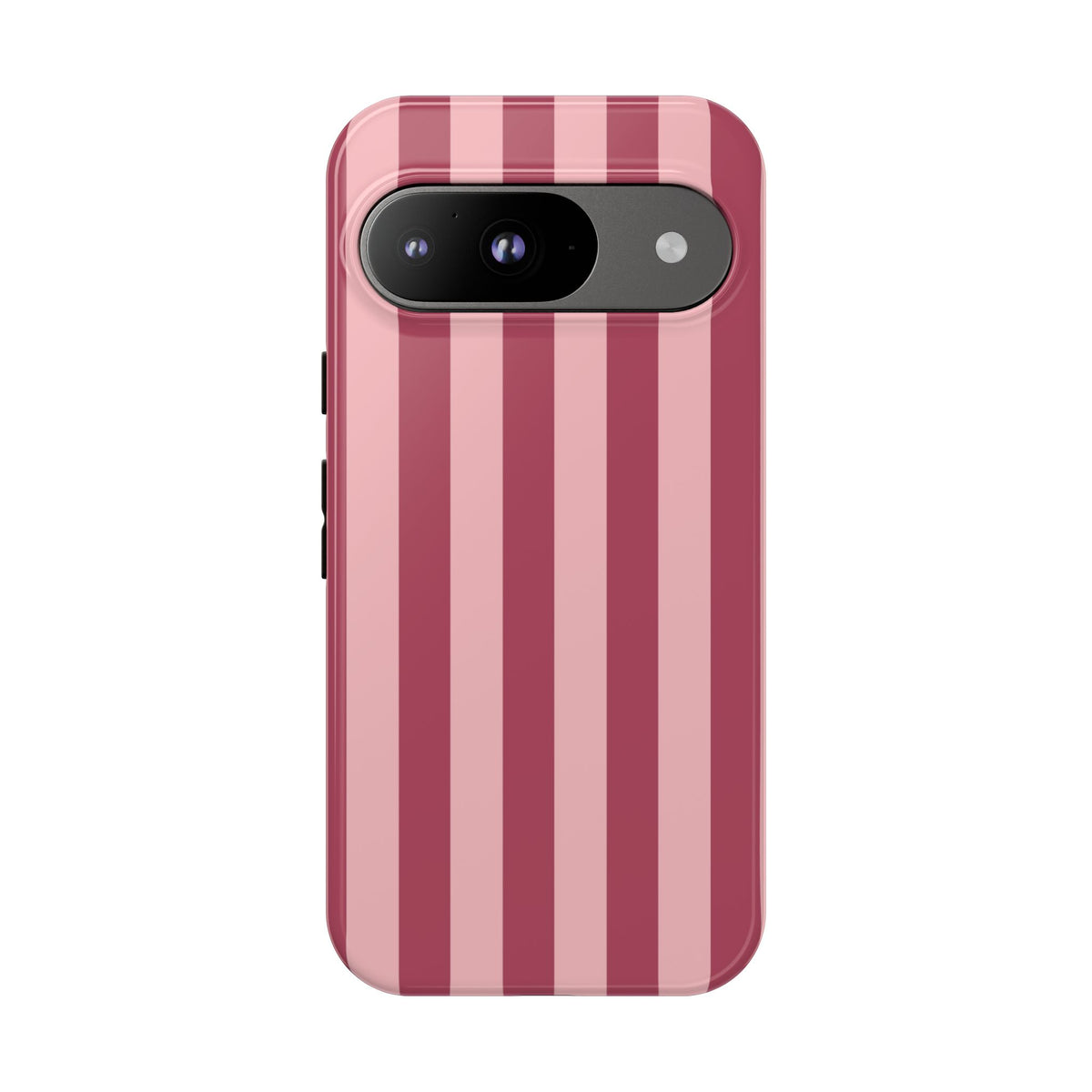 Pink Stripe Pattern Phone Case - Pink Phone Case - Google Pixel 9 / Glossy