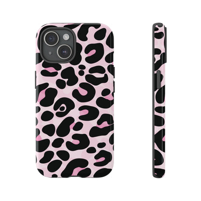 Sassy Pink Leopard Print Phone Case