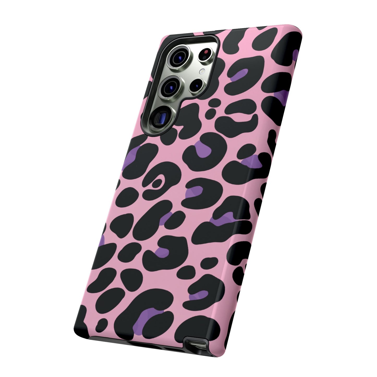 Pretty Pink & Lavender Leopard Print