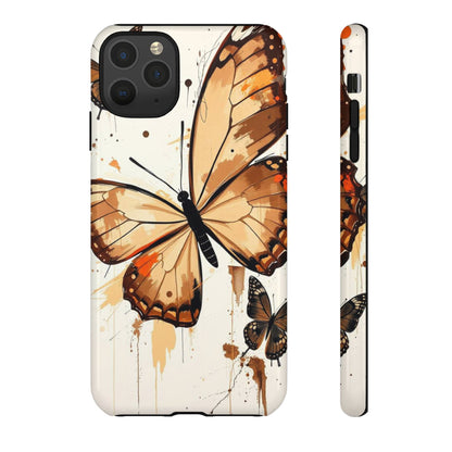 Acrylic Style Butterflies Design Phone Case - Multicolor Phone Case - iPhone 11 Pro Max / Glossy