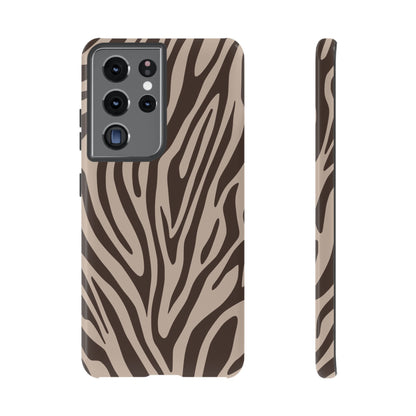 Boutique Mocha Tiger Print Phone Case