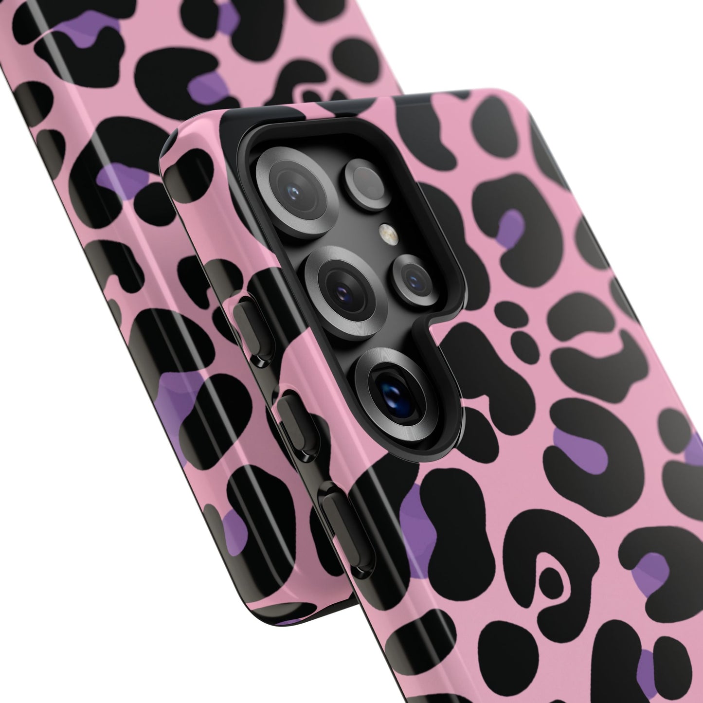 Pretty Pink & Lavender Leopard Print