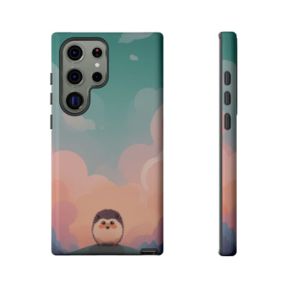 Cute Hedgehog & Cloud Design Phone Case