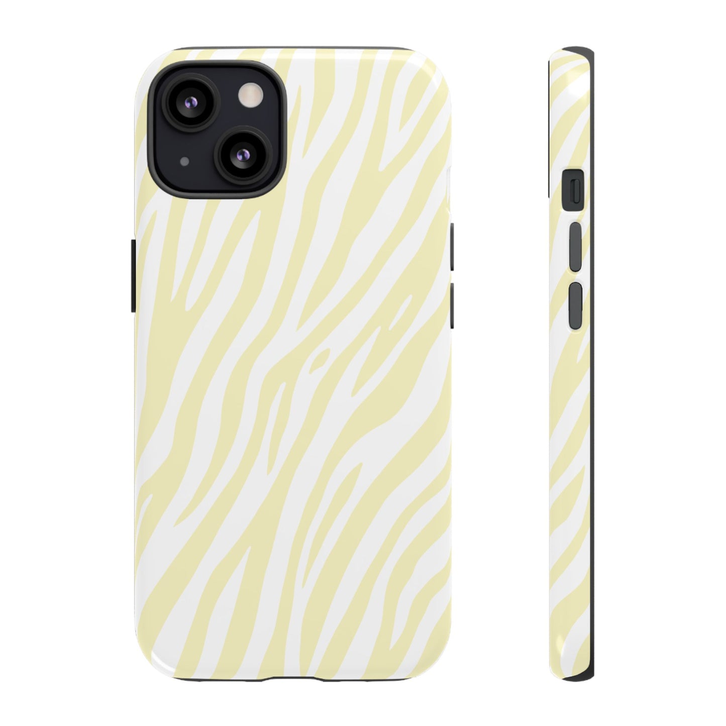 Buttercream Tiger Print Phone Case