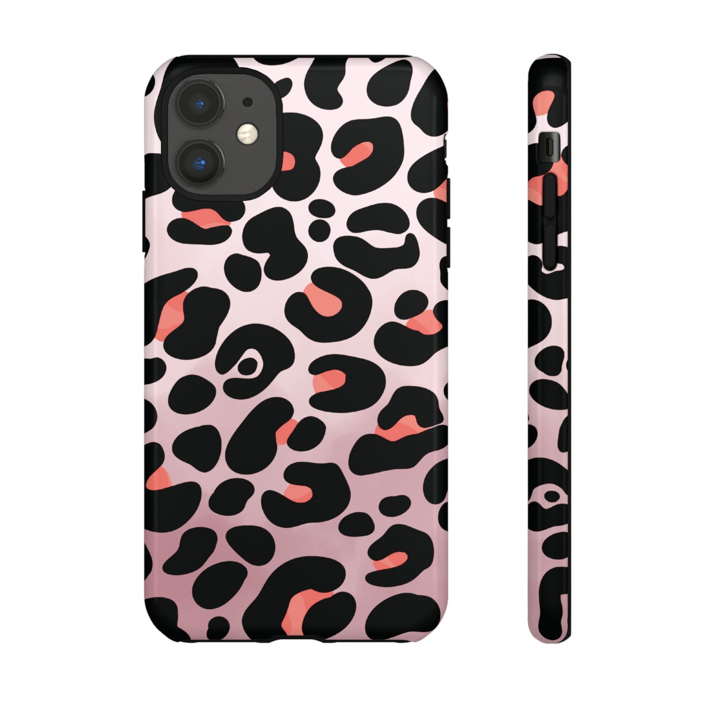 Cute Blush Leopard Print Phone Case