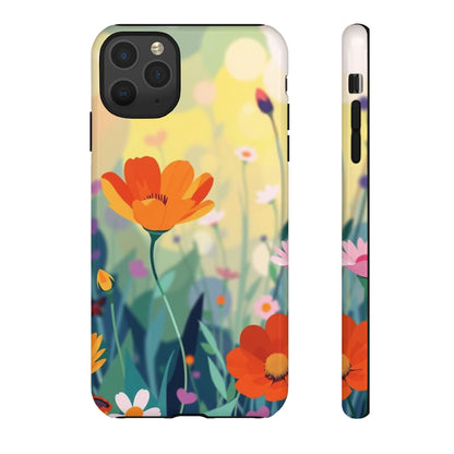 Pop Art Style Wildflower Design Phone Case - Multicolor Phone Case - iPhone 11 Pro Max / Glossy