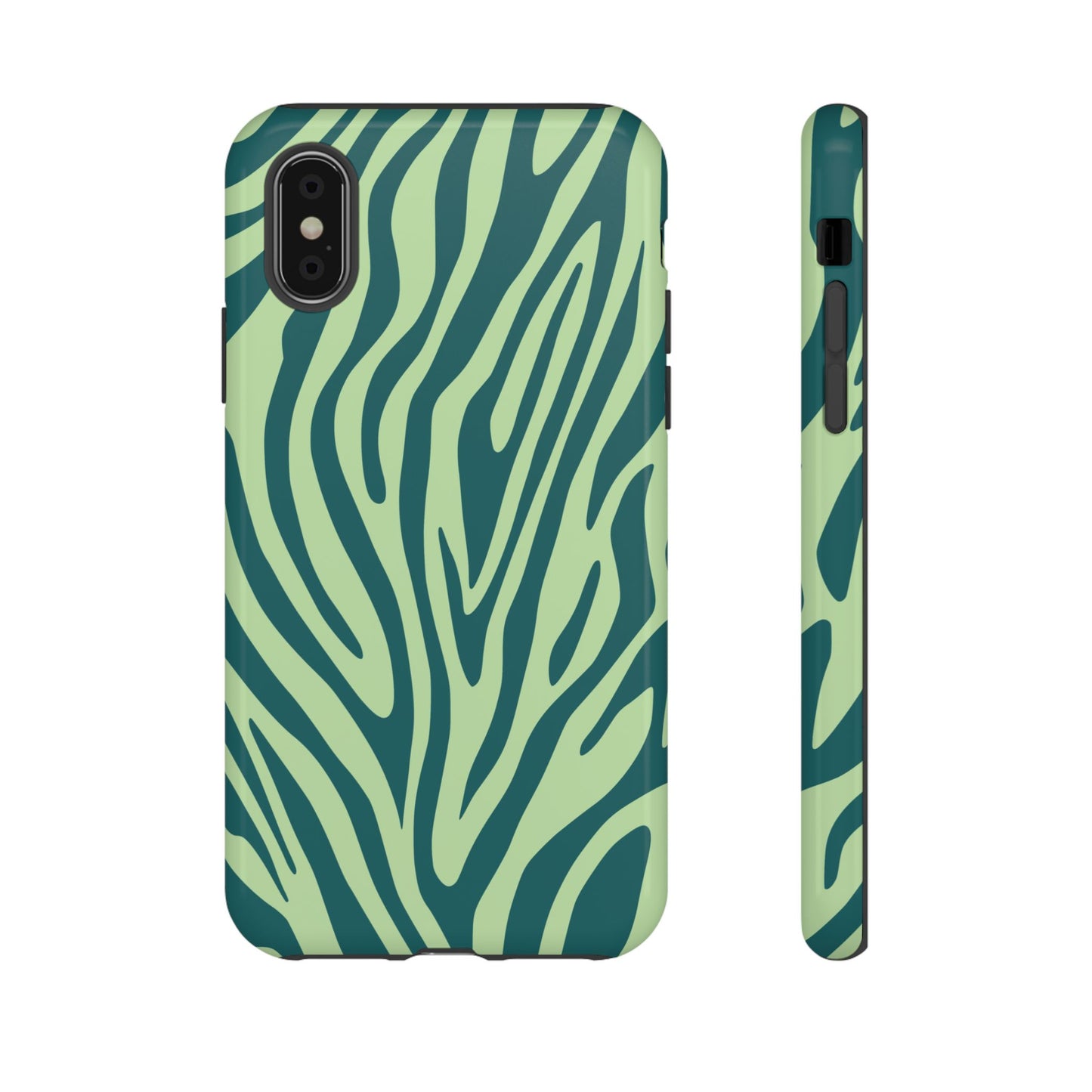 Boutique Sage Tiger Print Phone Case