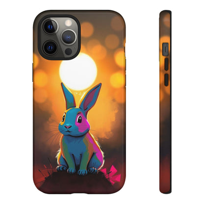 iPhone 12 Pro Max / Glossy Phone Case - Pop Art Rabbit Design Phone Case