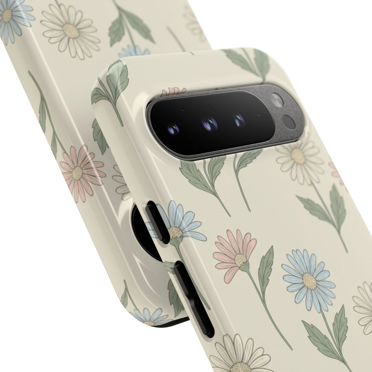 Pretty Pastel Daisy Pattern Phone Case