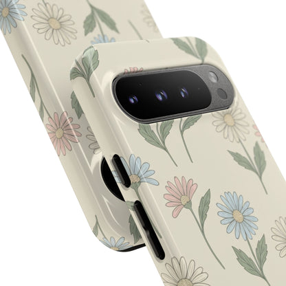 Pretty Pastel Daisy Pattern Phone Case