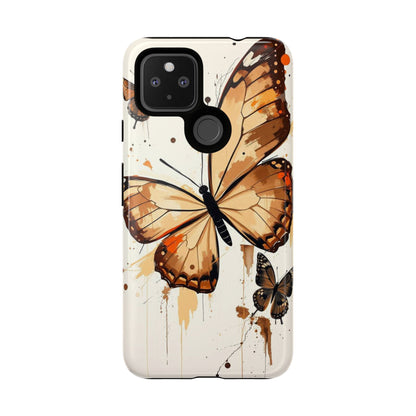 Acrylic Style Butterflies Design Phone Case