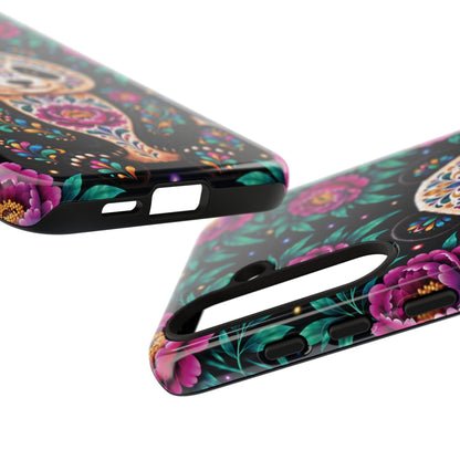 Cute Purple and Teal Calavera Panda Phone Case - Multicolor Phone Case