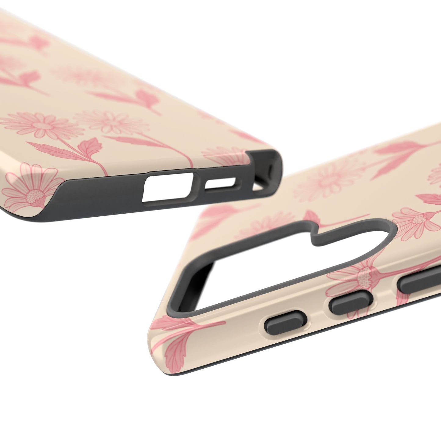 Pretty Pink Daisy Pattern Phone Case