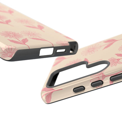 Pretty Pink Daisy Pattern Phone Case