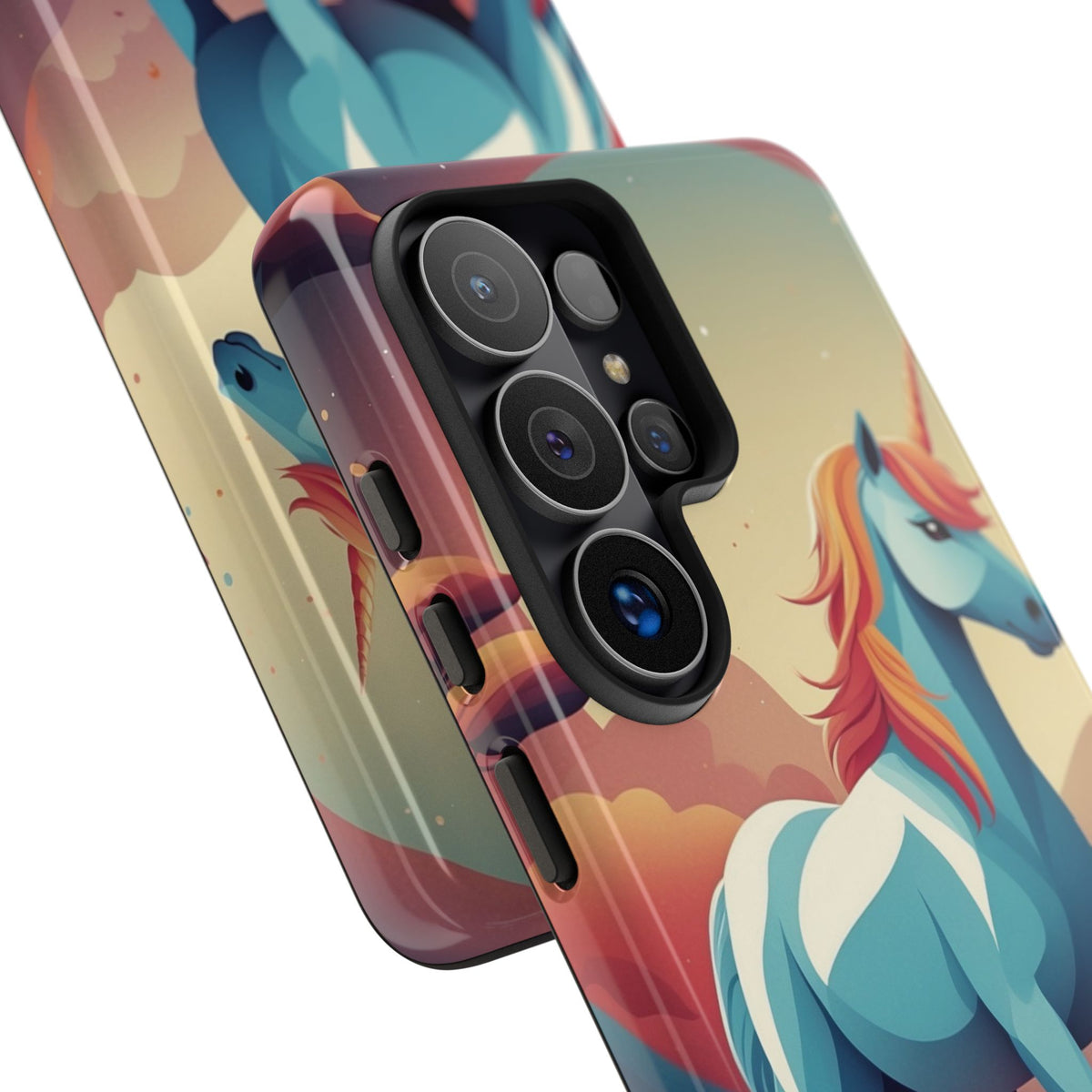 Stylised Unicorn Design Phone Case - Multicolor Phone Case