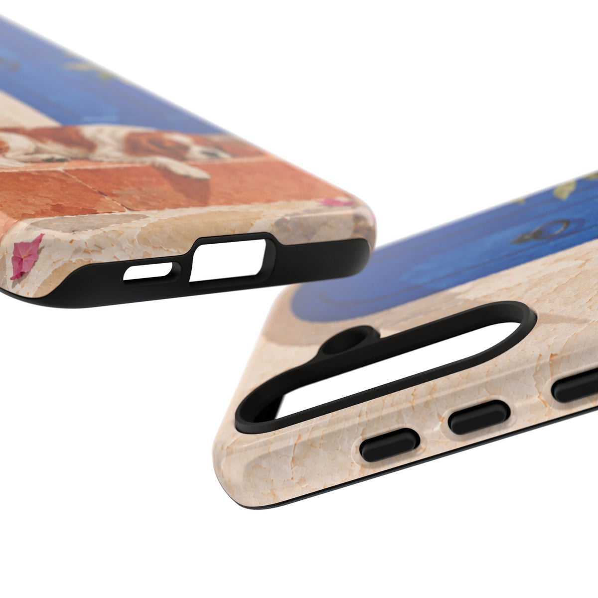Cavalier King Charles Spaniel Blue Door Siesta Phone Case - Multicolor Phone Case