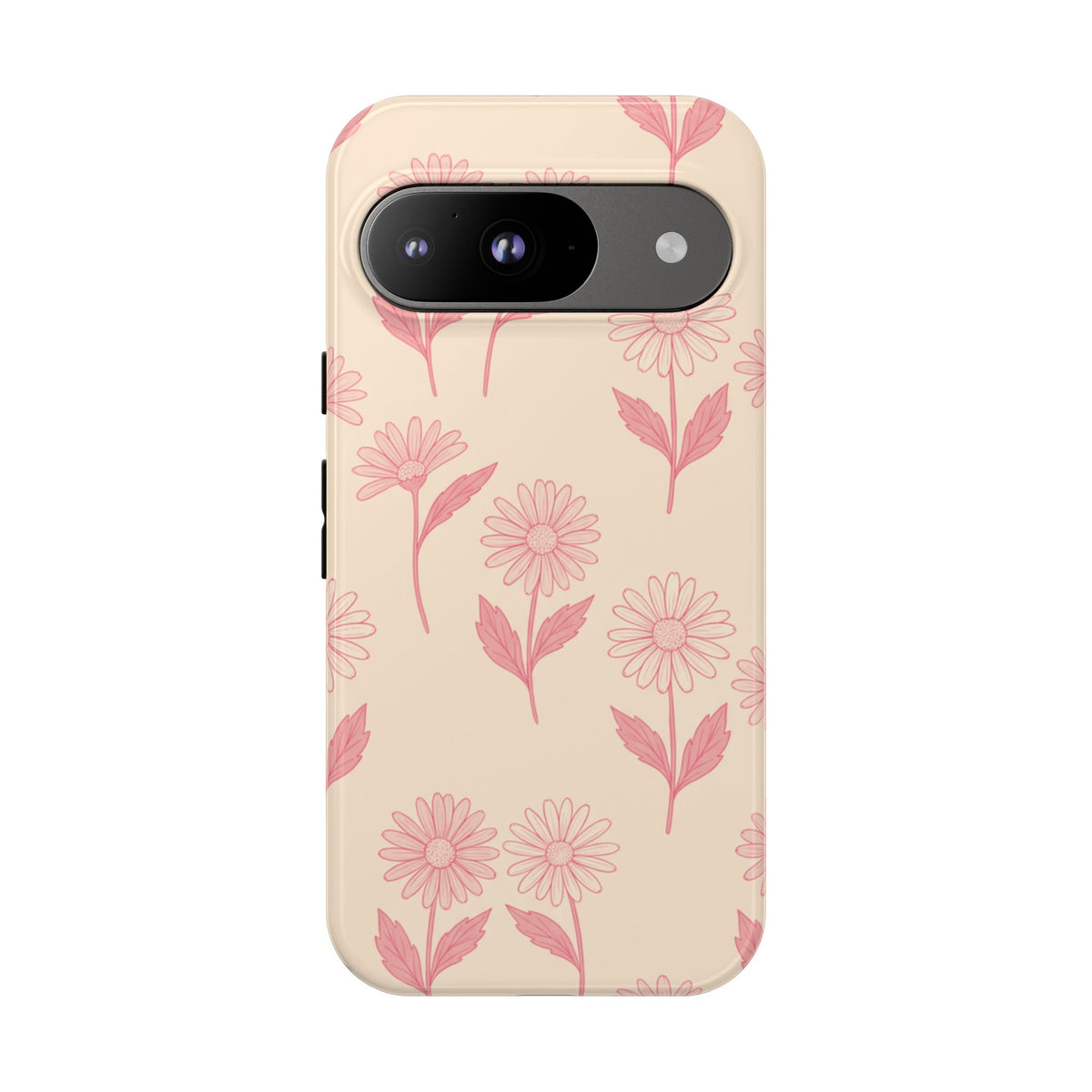 Pretty Pink Daisy Pattern Phone Case