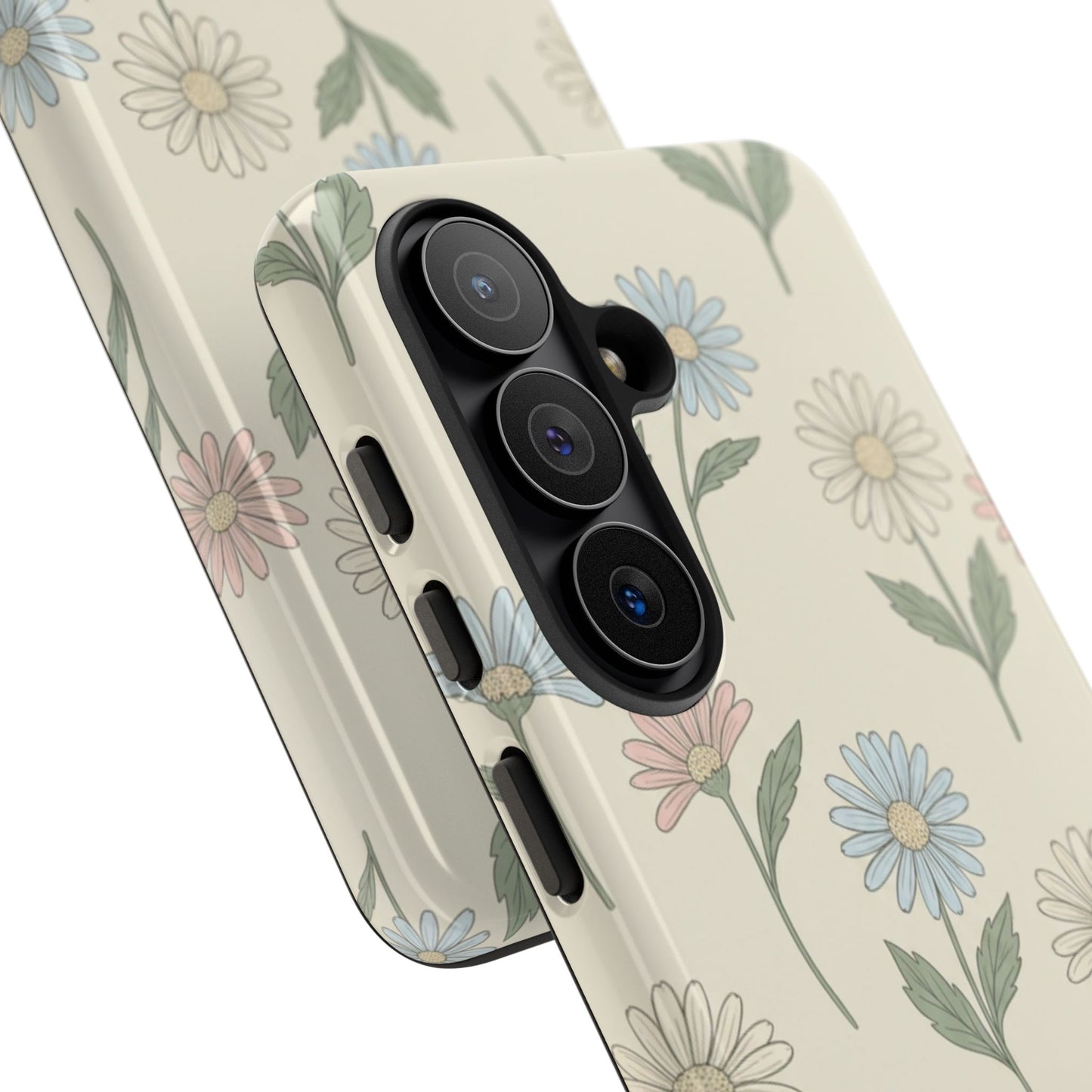 Pretty Pastel Daisy Pattern Phone Case