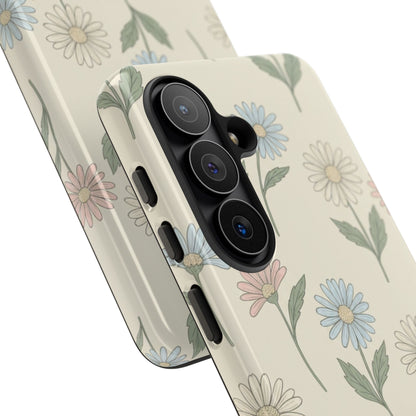 Pretty Pastel Daisy Pattern Phone Case