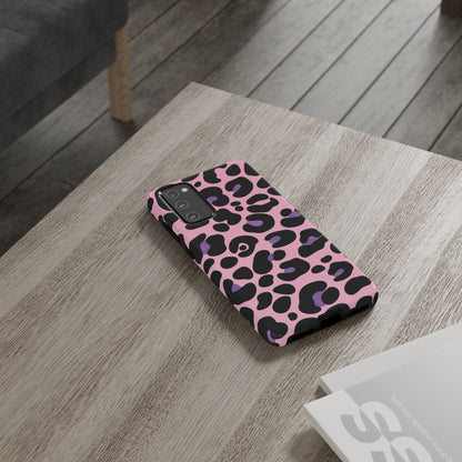 Pretty Pink & Lavender Leopard Print