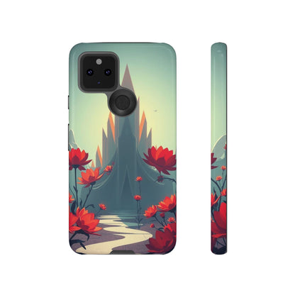 Gothic Alien Garden Design Phone Case