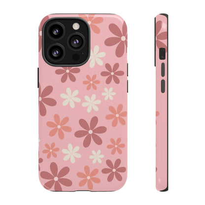 'Pink Floral Pattern' Phone Case