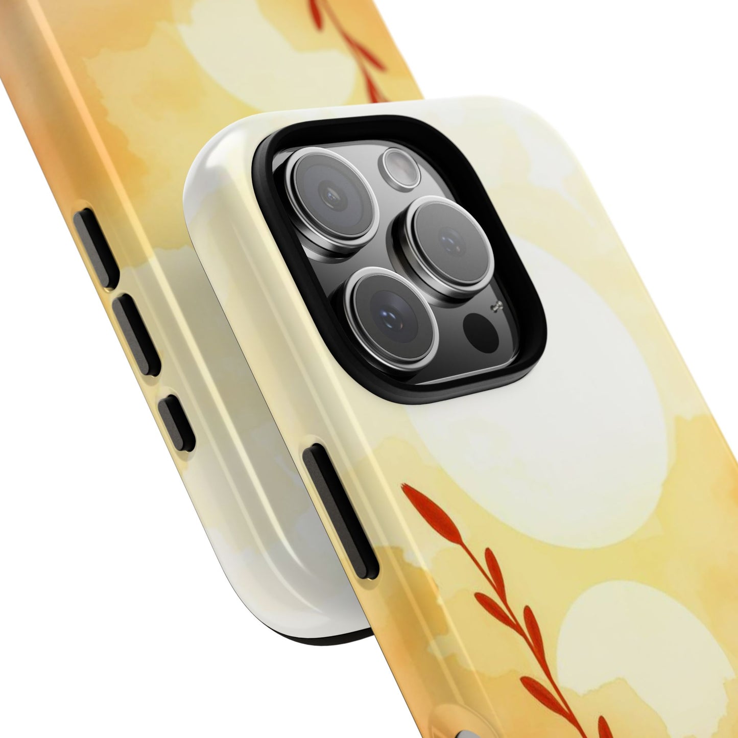 Phone Case - Watercolour Wildflower & Sun Design Phone Case