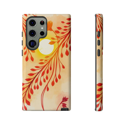 Boho Chic Watercolour Sunset Design Phone Case - Multicolor Phone Case - Samsung Galaxy S23 Ultra / Glossy