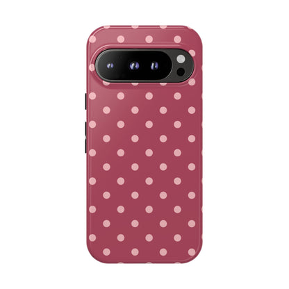Pink Dot Pattern Phone Case