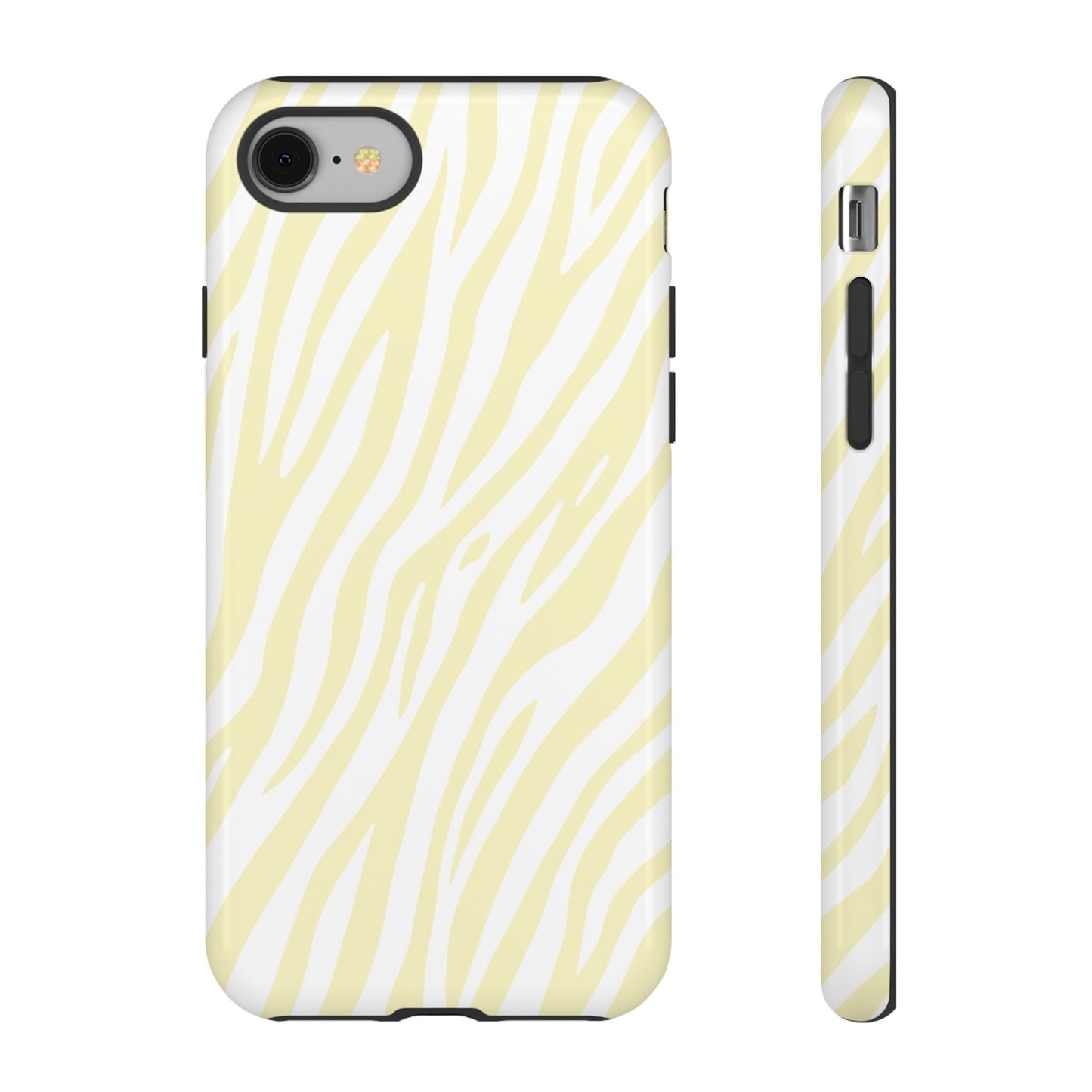 Buttercream Tiger Print Phone Case