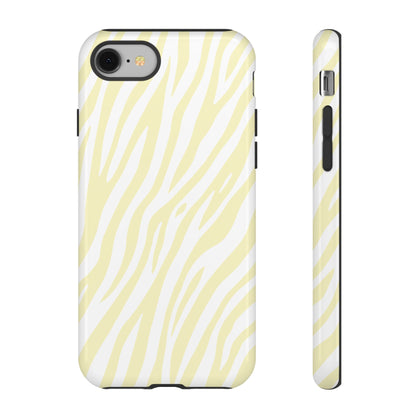 Buttercream Tiger Print Phone Case