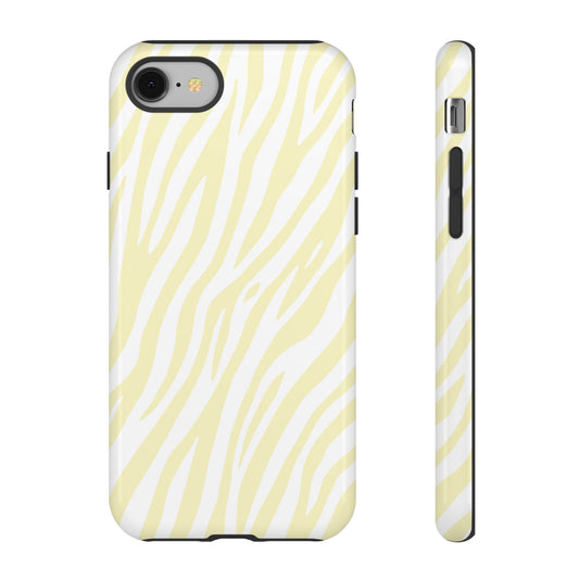 Buttercream Tiger Print Phone Case