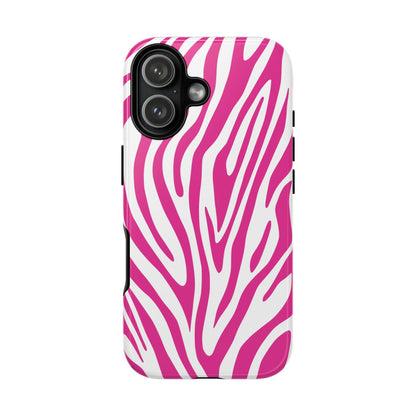 Graphic Hot Pink Tiger Print Phone Case