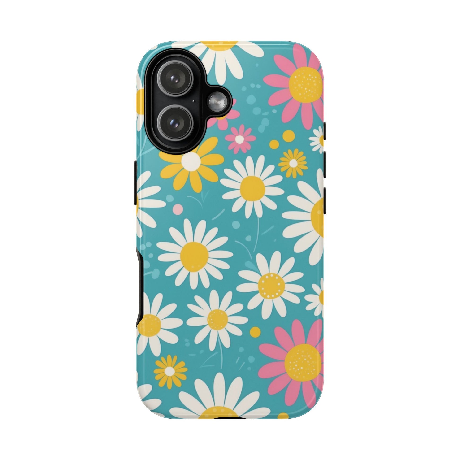 iPhone 17 / Glossy Phone Case - Daisies Floral Pattern 5 Phone Case