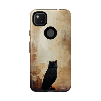 Beautiful Abstract Owl Design Phone Case