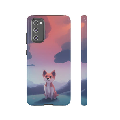 Samsung Galaxy S20 FE / Glossy Phone Case - Cute Dog & Cloud Design Phone Case