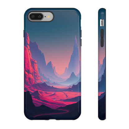iPhone 8 Plus / Glossy Phone Case - Alien Vista Design Phone Case