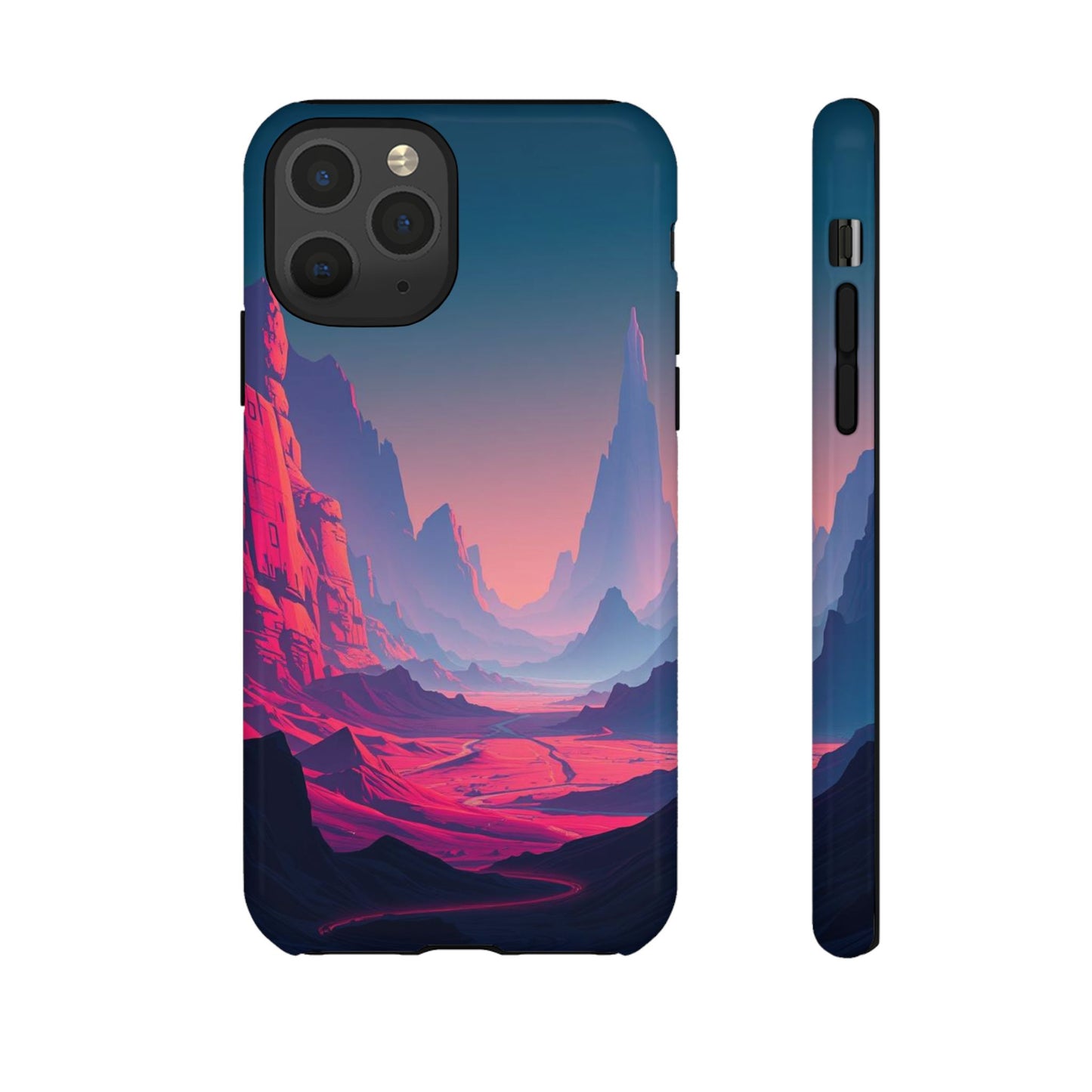 iPhone 11 Pro / Glossy Phone Case - Alien Vista Design Phone Case