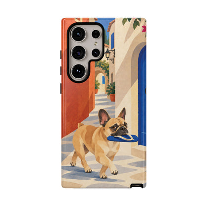 French Bulldog Quiet Lane Phone Case - Multicolor Phone Case - Samsung Galaxy S24 Ultra / Glossy