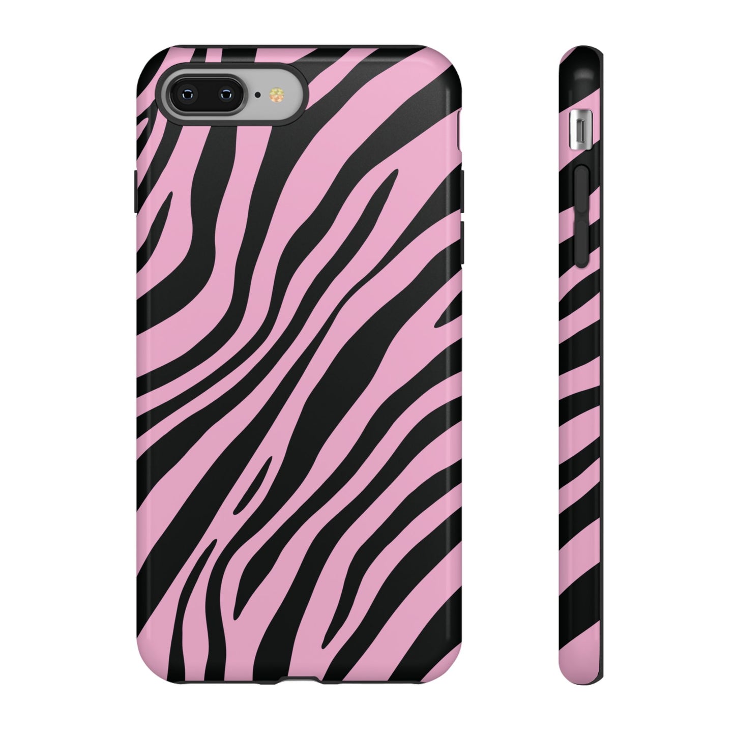 Modern Blush Zebra Print Phone Case