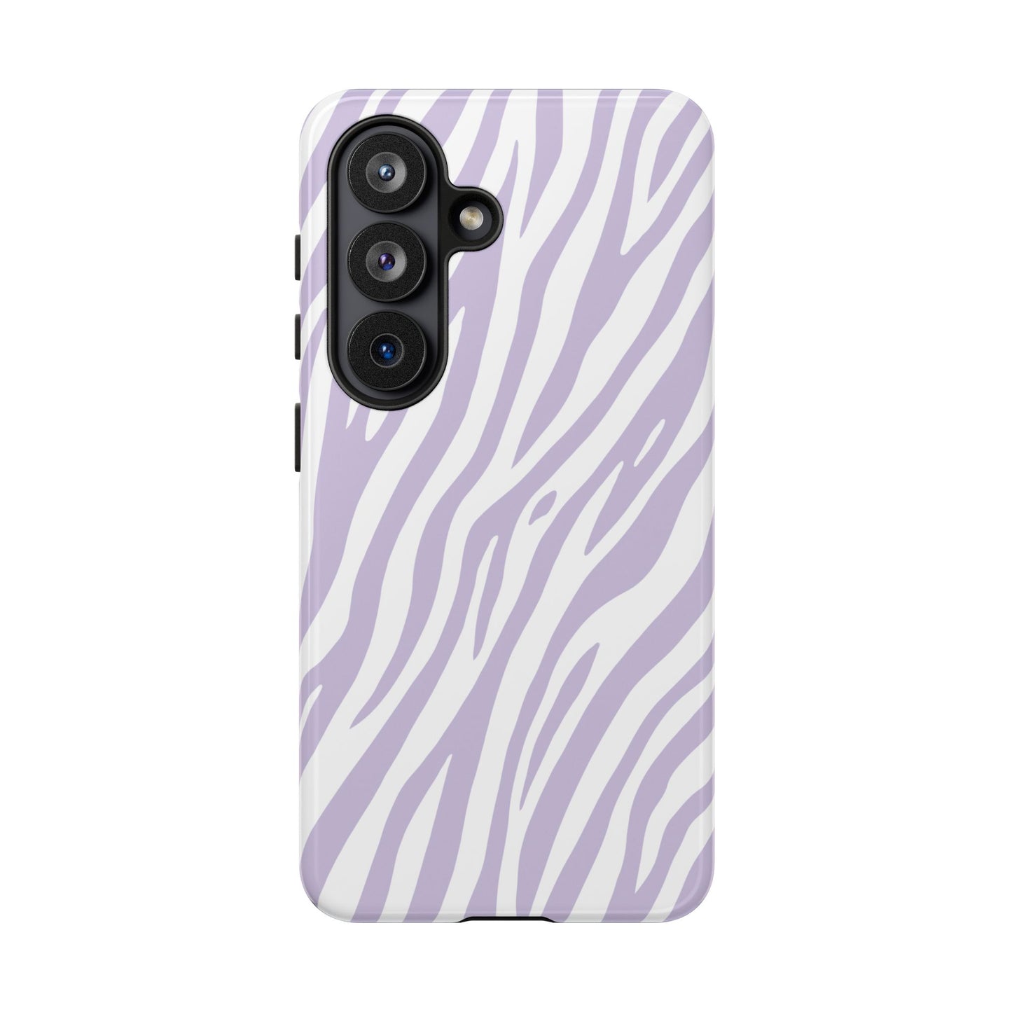 Lavender Tiger Print Phone Case