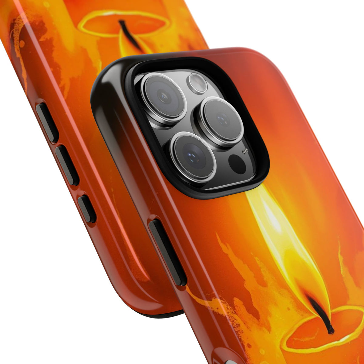 Red Candle Phone Case - Multicolor Phone Case
