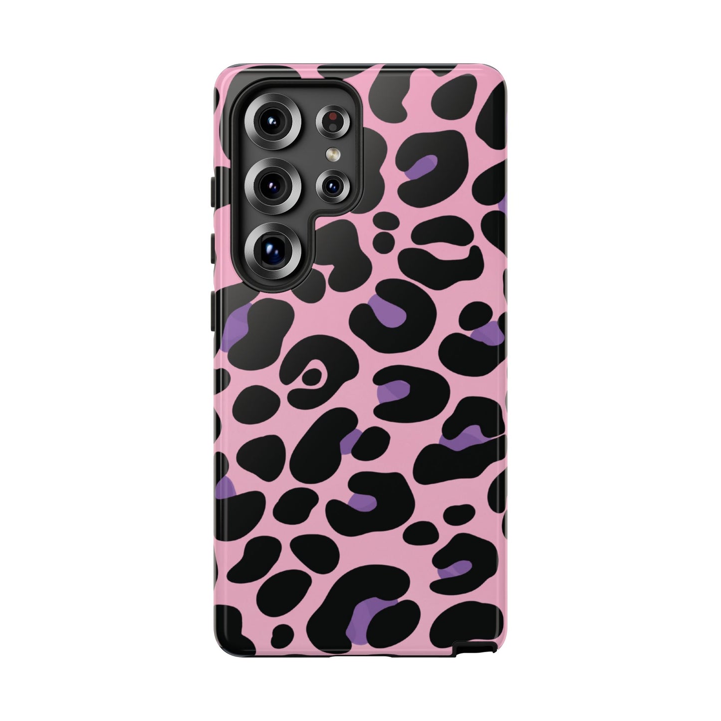 Pretty Pink & Lavender Leopard Print