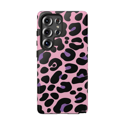 Pretty Pink & Lavender Leopard Print