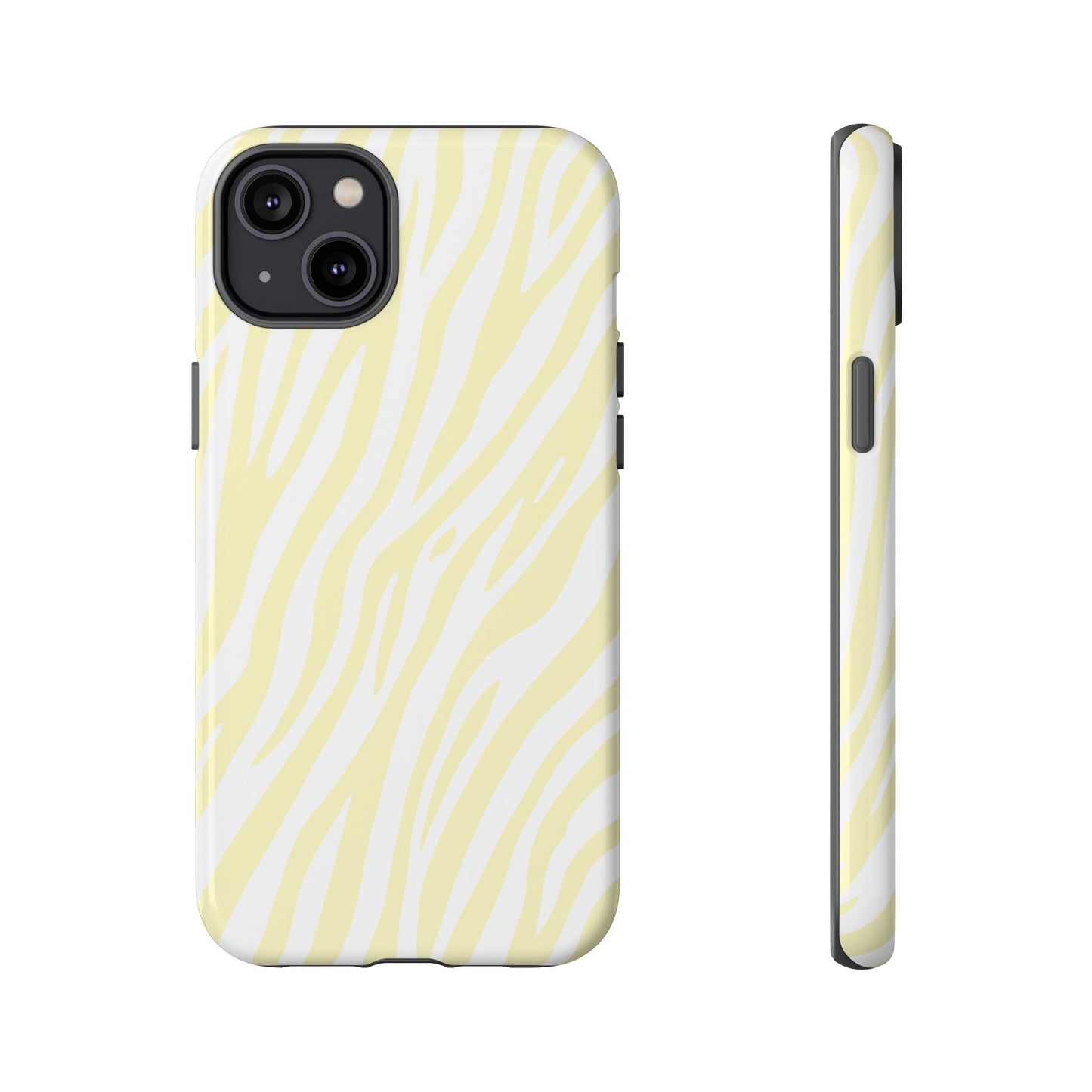Buttercream Tiger Print Phone Case