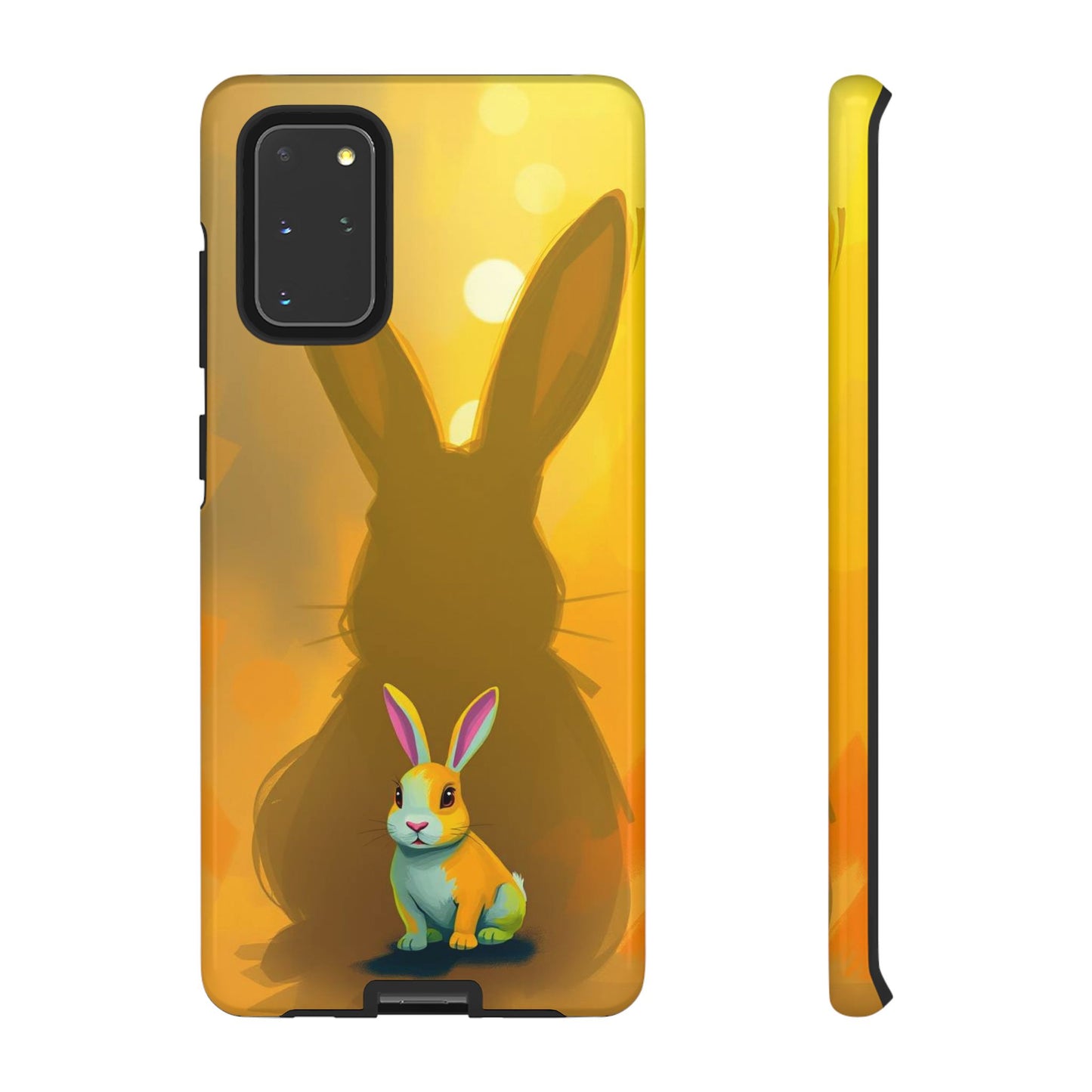 Samsung Galaxy S20+ / Glossy Phone Case - Shadow Rabbit Design Phone Case