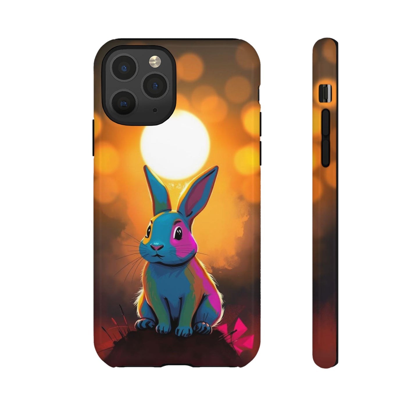 iPhone 11 Pro / Glossy Phone Case - Pop Art Rabbit Design Phone Case